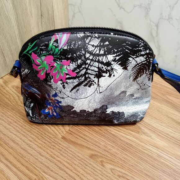 Desigual Deia Cross Body Purse Floral Small - Picture 2 of 12